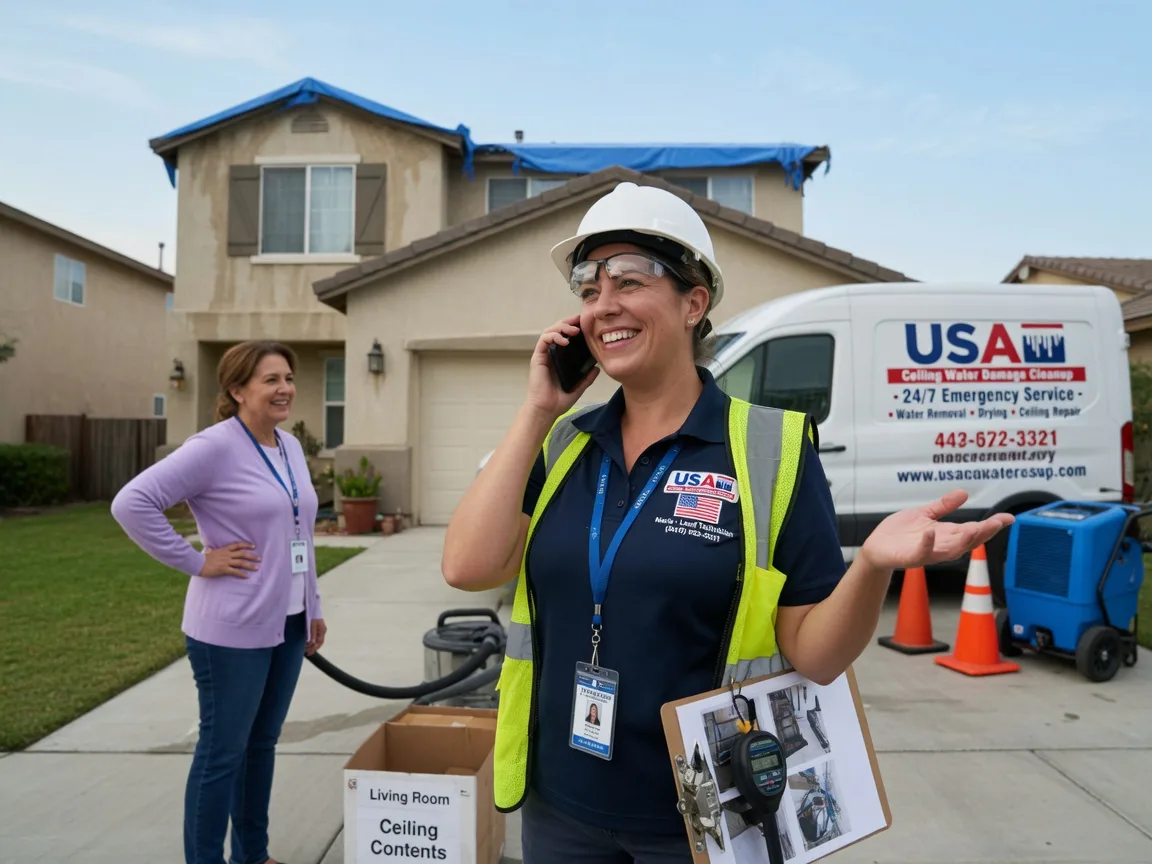 Ceiling Water Damage Restoration Amo, IN FAQs